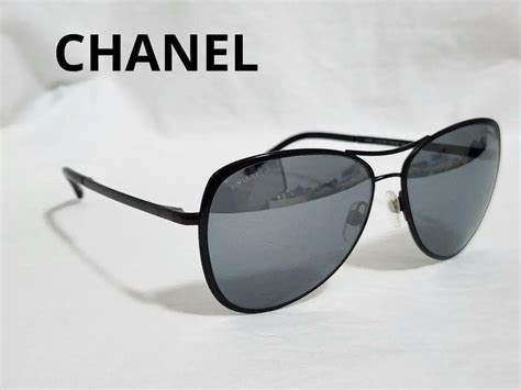 chanel glasses 4223 c.101 26 57 14 140 3n|CHANEL Aviator Pilot Sunglasses 4223 c.101/26 Matte Black .